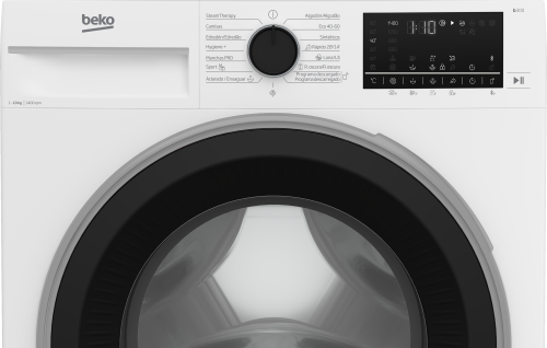 Maquina Lavar Roupa Beko B3WFT510415W 10Kg 1400RPM 84.5x60x58 Classe A