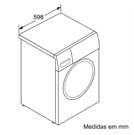 Maquina Lavar Roupa Bosch WGG254Z1ES 10Kg 1400RPM 84.5x59.8 x58.8 Classe A