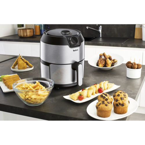 Fritadeira EY201D15 Tefal Inox Classic + Fácil Fry Fryer