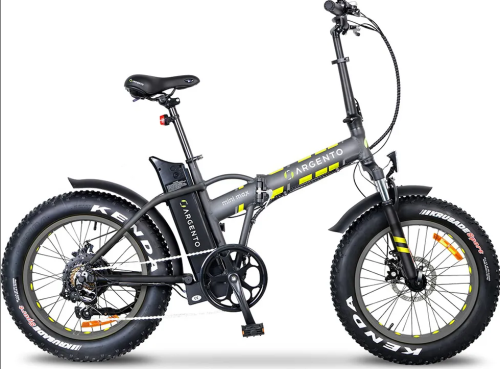 Foldable e-bike Piuma-S MiniMax plus silver