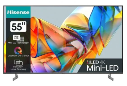 TV HISENSE LED 55U6KQ 55 Polegadas 4K ULED SMART TV MINI-LED HDR10+ VIDAA U 6.0 