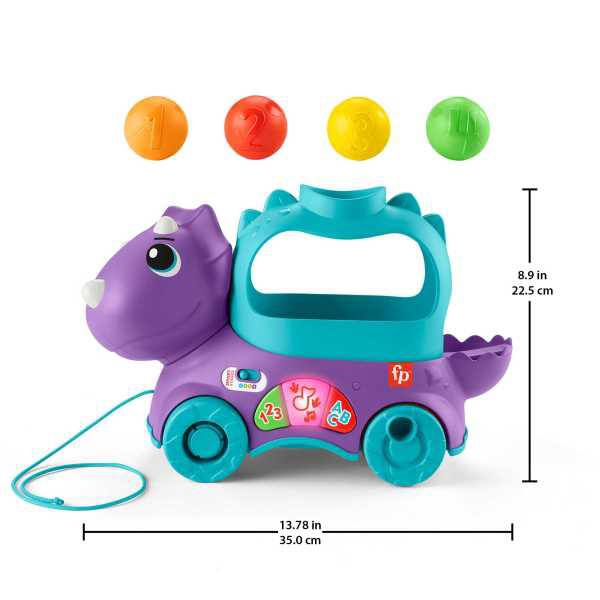 FISHER-PRICE - Dino Pop Aprender & Brincar HNR52 - FISHER-PRICE