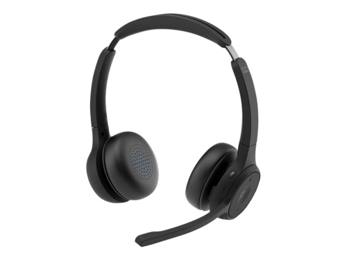 Cisco Headset 722  Auscultadores  no ouvido bluetooth sem fios preto carvão com suporte de carregamento Cisco Webex Certified