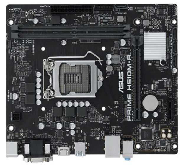 MOTHERBOARD ASUS PRIME H510M-R-SI LGA 1200 DDR4 VGA DVI HDMI MATX