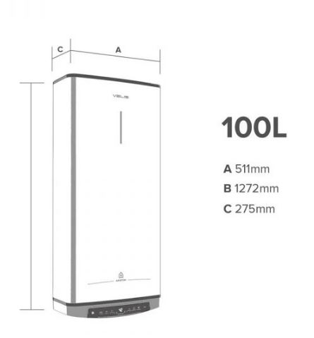 ARISTON - Termo VELIS PRO WIFI 100 ES EU 3626366