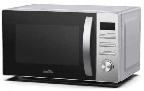 Microondas Artica AMW2042DX  800W 20 Litros Programa Automático Display Aço Inoxidável