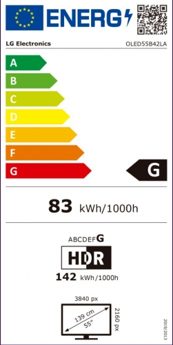 TV OLED 55 LG OLED55B42LA