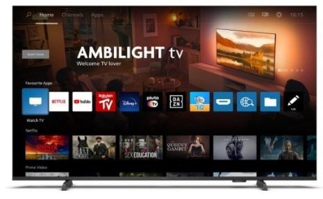 TV PHILIPS 50" 50PUS8209 UHD QLED SMART TV AMBILIG Smart TV 4K Ultra HD CLASSE E