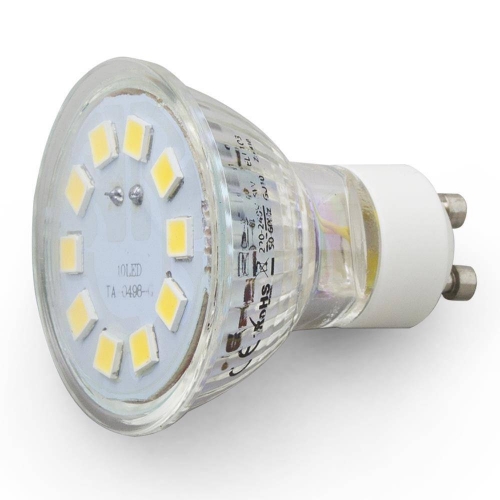 Lampada Led 220v Gu10 5w Branco Q 3000k 395lm Iluminação Mhr Pt