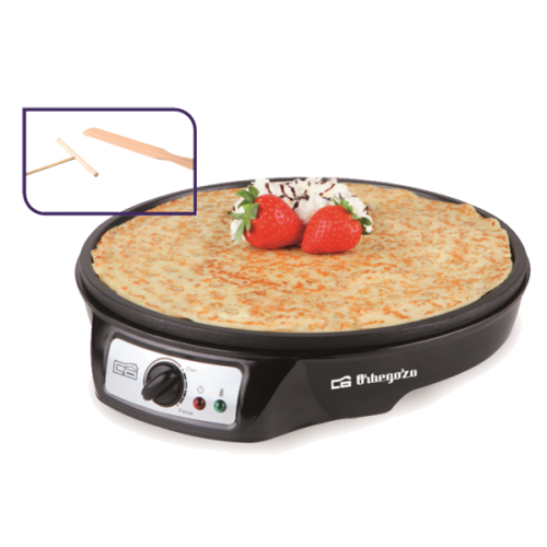 MAQUINA DE CREPES ORBEGOZO 1000W 30CM CM2360