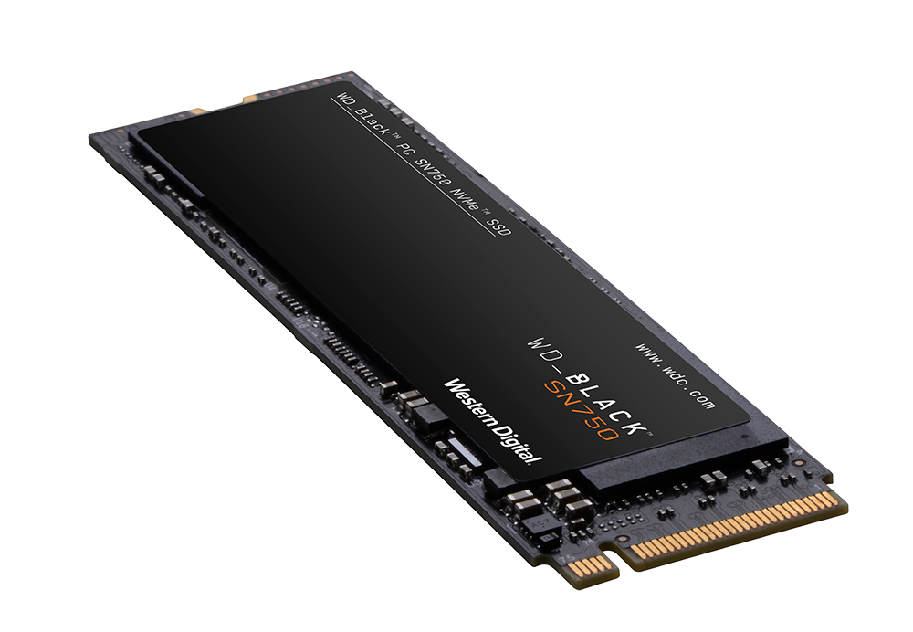 SSD Black SN750 2TB M2 2280 NVMe PCIe Gen3 Com Dissipador Western