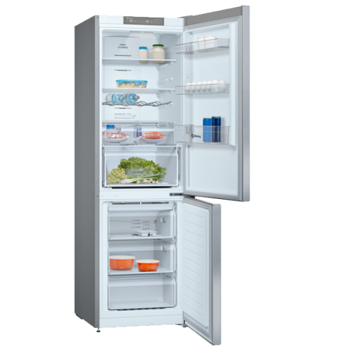 Frigorifico Combinado 2 Portas Cor Inox No frost BALAY 3KFE563XI 326LT 186 x 60 x 66 cm Classe E