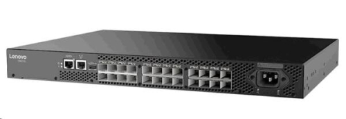 Lenovo ThinkSystem DB610S, 8 ports licensed, 8x 16Gb SWL SFPs, 1 PS, Rail Kit, Lifetime Warranty Support  