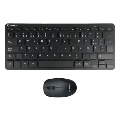 UNYKA KEYBOARD & MOUSE MK288 PRO RF2.4 NANO BLACK PT