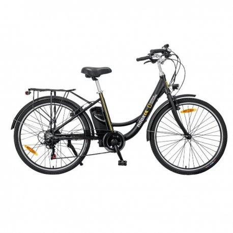 Bicicleta Elétrica Nilox Bike J5 National Geographic Preta 36V 30NXEB266VNG1V2-Oferta Capacete