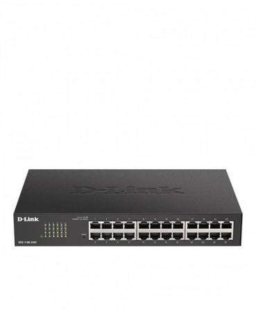 D-LINK SWITCH 24-PORT 10/100/1000MBPS EASYSMART